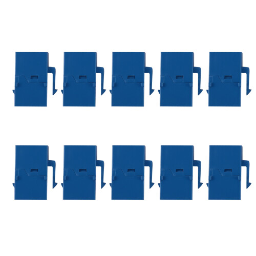 10Pcs RJ45 Connector  Jack Cat6 Extension Coupler Ethernet Network LAN Cat 6 Coupler Jacks Extend Adapter, 1