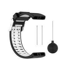 Sportliches Silikonarmband, kompatibel mit Polar V800, strapazierfähiges und komfortables Ersatzarmband aus umweltfreundlichem Silikonmaterial für