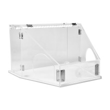Boîte à poussière de meulage fermée, boîte anti-poussière en
