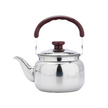 Stainless Steel Tea Kettle 1 Liter Stovetop Pot with Ergonomic Handle for Camping and Home Use