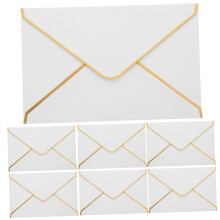 50pcs Blank Edge Envelopes For Wedding Invitations And Party Cards Storage Decorative Envelope Set