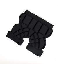 Hip Butt Pad Thickened Impact Resistance Sports Equipment Snowboarding Black