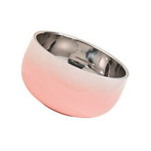 Modern Insulated Food Bowl Kitchenwares Durable 304-Pink