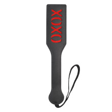 Queen Spanking Paddle 12.6 Inch Faux Leather BDSM Paddle for Adults with Comfortable Grip and Durable Design