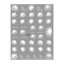 Calcomanías autoadhesivas para decoración de uñas, pegatinas de flores en relieve 3D para suministros de uñas acrílicas, decoración floral para