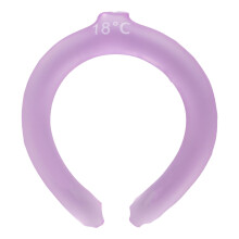 Anello rinfrescante multifunzione per il collo per l'estate, fascia rinfrescante indossabile per il collo, riutilizzabile, con prodotti rinfrescanti