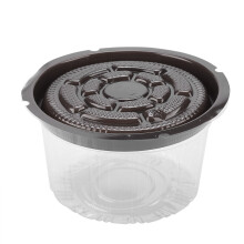 Lovely Shape Clear Dome Lid, Cake Container Dome for Transport & Display Non-Toxic Food Grade Material Disposable Cake Carrier, Refrigerator Safe