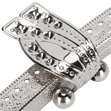 Metal Purse Frame 20cm Silver Kiss Clasp Lock Retro Embossed Handle Hardware