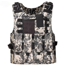 Airsoft Vest Multifunctional Molle Plate Carrier Adjustable Breathable Paintball Vest For Outdoor Training Fishing Hunting Ref: 9686