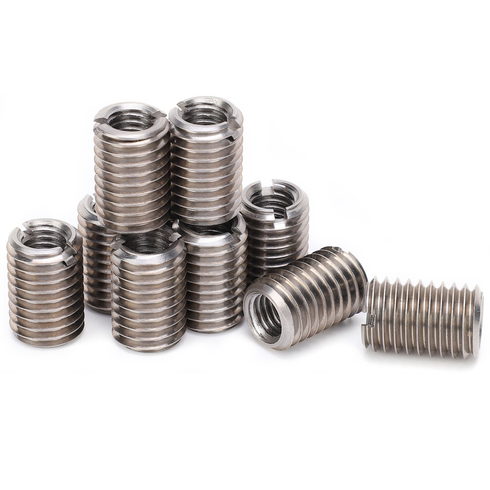 10 Pack Stainless Steel M8 Female To M12 Male Thread Reducer Nut And Sleeve Kit 9491379098926
