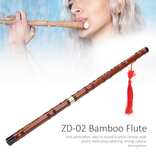 Bitter Bamboo Flute ZD02 67cm for Beginners & Performance 2
