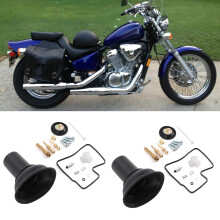 2 Sets Carburetor Rebuild Kits for Honda VLX600/VT600  Metal Rubber
