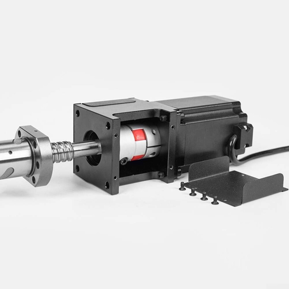 Stepper Motor Mount With Cover For Cnc, Strength Steel Bracket, Precise Alignment Db86 9382693177162