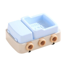 Bear Shape Ice Cream Molds with Lid Reusable Popsicle Maker for Parties and Gatherings Blue