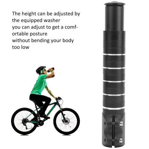 Matte Finish 210mm Stem Extender for Relaxed Riding 1