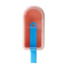 Silicone Popsicle with Lid Reusable Silicone Molds For Homemade Ice Pops Pink BPA