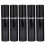 Black Aluminum Refillable Perfume Atomizer Set 10ml x 5pcs Portable 2