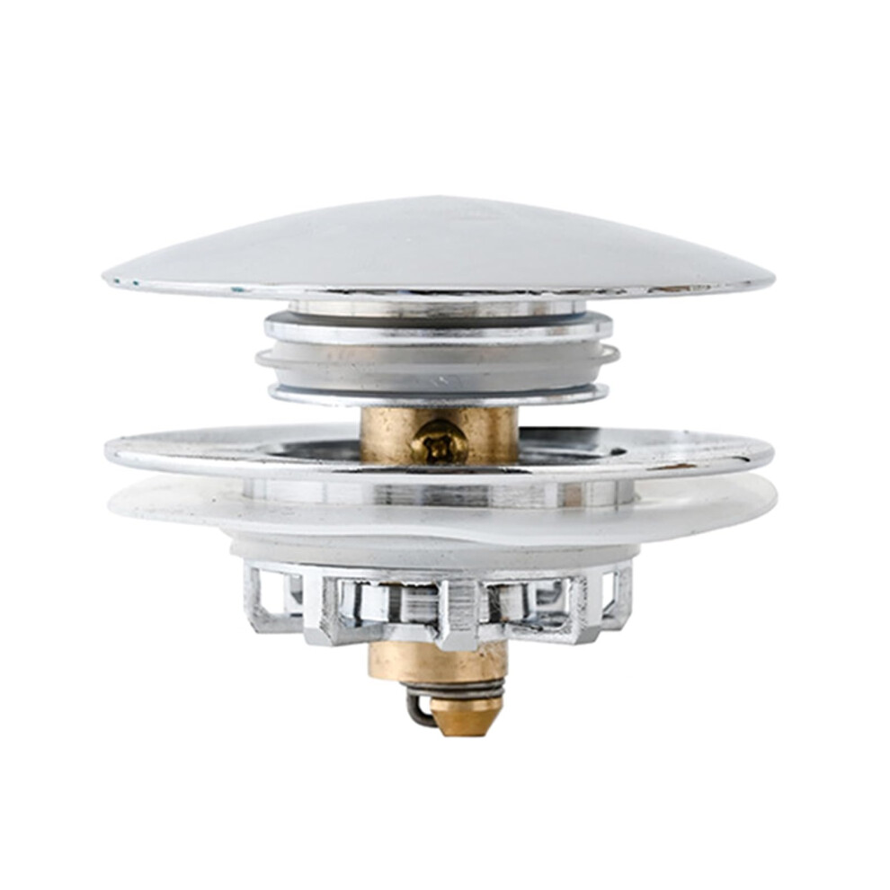 Bathtub Drain Stopper With Odor Seal, Clogproof Design, Easy Press Install Tub Drain Plug 9199774549363
