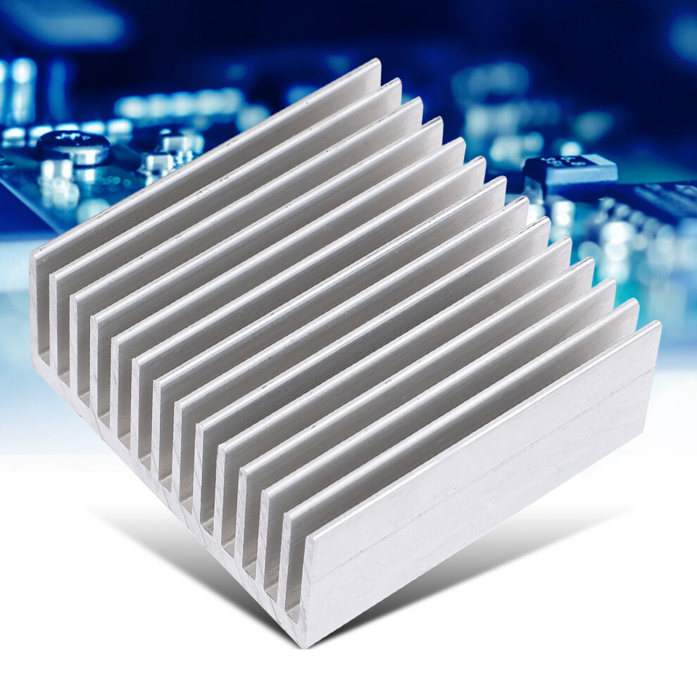 Pack Of 4 Aluminium Heat Dissipation Sheets For Router Cpu Q50 X 20 X 50 7891379102739