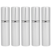 Atomizor cu ceață fină, atomizor de parfum de călătorie reutilizabil, design elegant, mini portabil de călătorie, 5 buc, 10 ml, culori