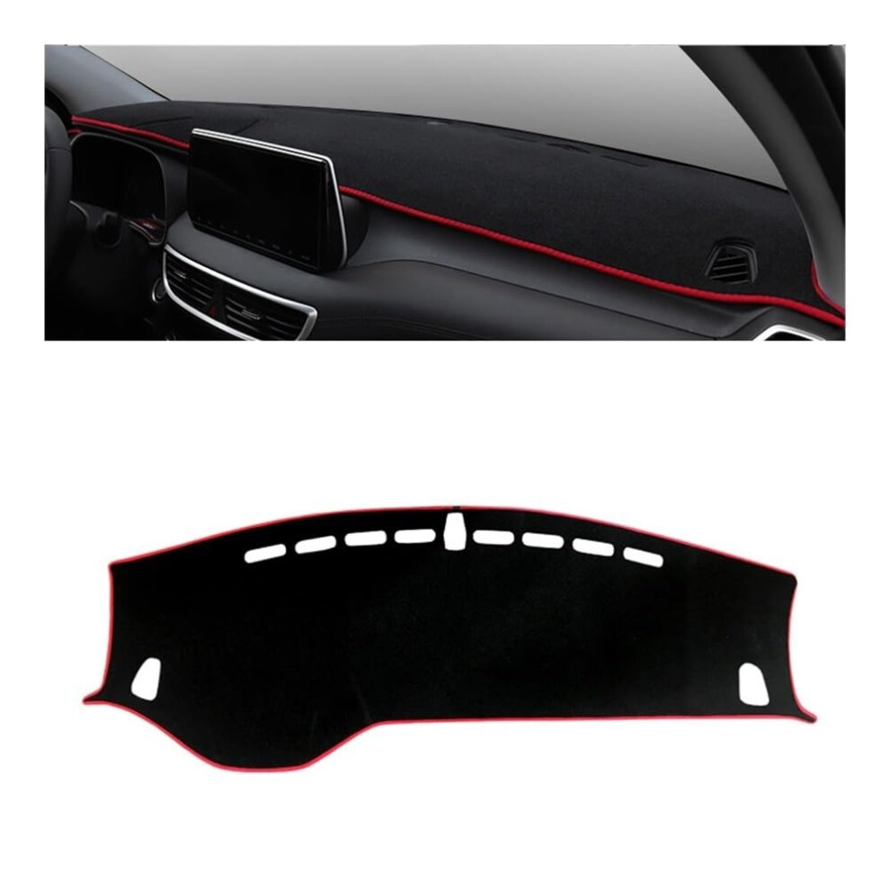 Dash Mats Dashboard Cover Sun Shade 20152020 Lhd Non Slip For Hyundai Tucson Tl Red 9199774035552