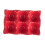 6grids Egg Separator Ceramic Egg Storage Container Holder Red 6Grid Design Kitchen Organizer 1