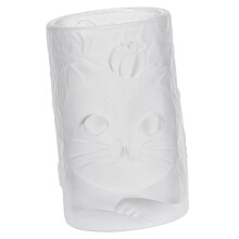 Creative Cat Pattern Glass Cocktail Cup Transparent Glass Tea Cup MultiFunction Glassware Stable Base For Home Parties