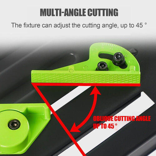 Adjustable 45 Angle Grinder Stand with Thickened Stable Base and Heavy Duty Cutting Bracket 1