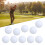 Golf Practice Balls Set - Soft Durable Double Layer (Pack of 10) 12