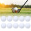 Golf Practice Balls Set - Soft Durable Double Layer (Pack of 10) 13