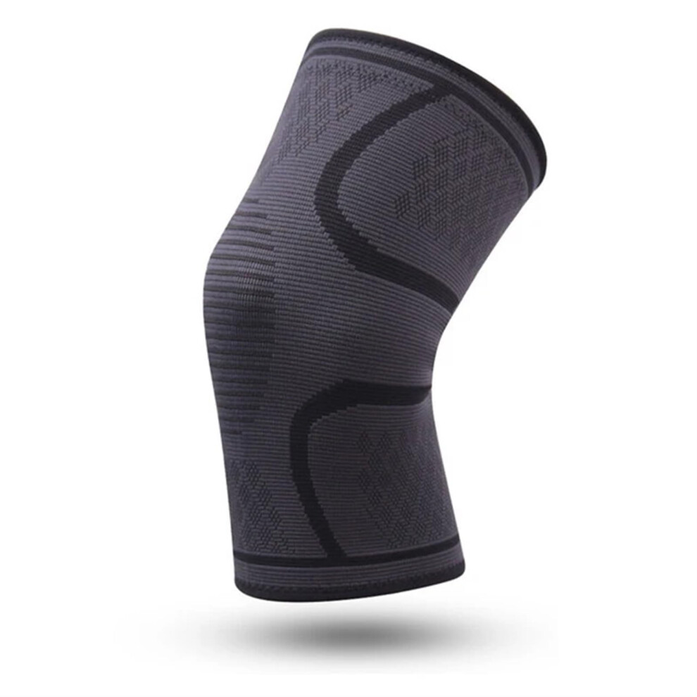 Knee Supports For Men Elastic Nylon Knee Pads Nylon Compression Straps Basketball Volleyball Black Small 9199774549912