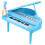 Music Educational Toy Featuring Educational Instrument Toy Design And Singing While Playing Functionality, Multifunctional Pianos Keyboards With Soft 3