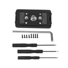 Magnetische Statiefbevestigingsadapter met 1/4 Inch Schroef voor  Action 5pro, voor  13 12 11, voor  One Action-Camera'S