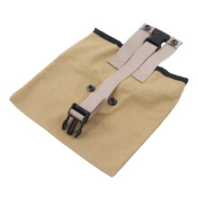 Outdoor Oxford Stoff Sammeltasche 21,5x21cm, Khaki Taille-Gürteltasche