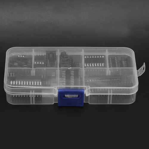 66Pcs IC Socket Set InLine Adapter for DIY Electronic Circuits 6-28Pin 2