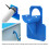 Blue Plastic Pool Water Hose Support Brackets Pipe Holders for Outlet Hose 4