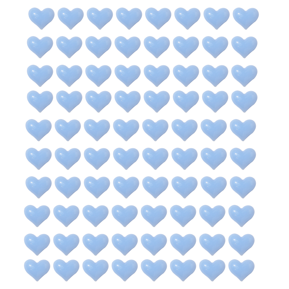 Exquisite Design Heart Shape Nail Charms, Widely Usage Glitter Nail Rhinestones 3D Aurora Nail Art Gems for Women DIY Craft Decorating, 3D Sparkling