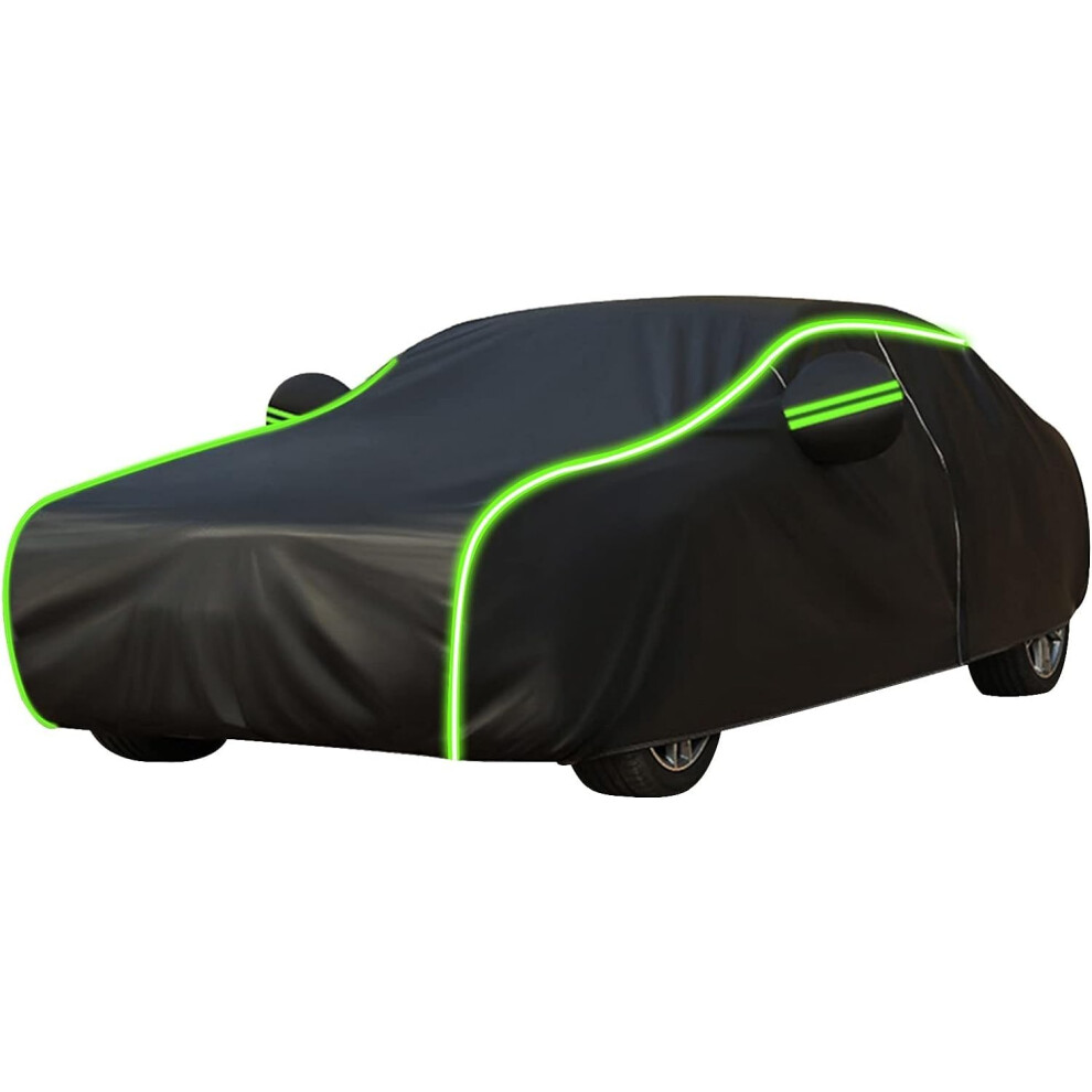 Outdoor Car Cover Wagon Ba7 20072014 Waterproof Dustproof Uv Resistant With Reflective Strips Windproof 9187378825877