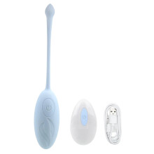 Remote Control Vibrating Egg for Women, Waterproof 12Speed GSpot Panties Vibrator Blue