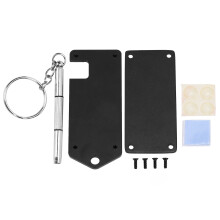 CNC Machined Enclosure for Raspberry Pi Zero W, Non Slip Function Aluminum Alloy Heat Dissipation Case with Sandblasted Finish, Optimized for