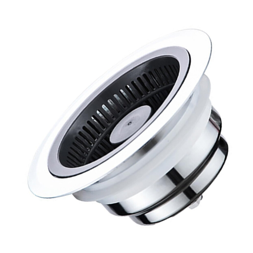 Stainless Steel Kitchen Sink Strainer Basket With Durable Sink Stopper And Easy Food Catching 9094768807675