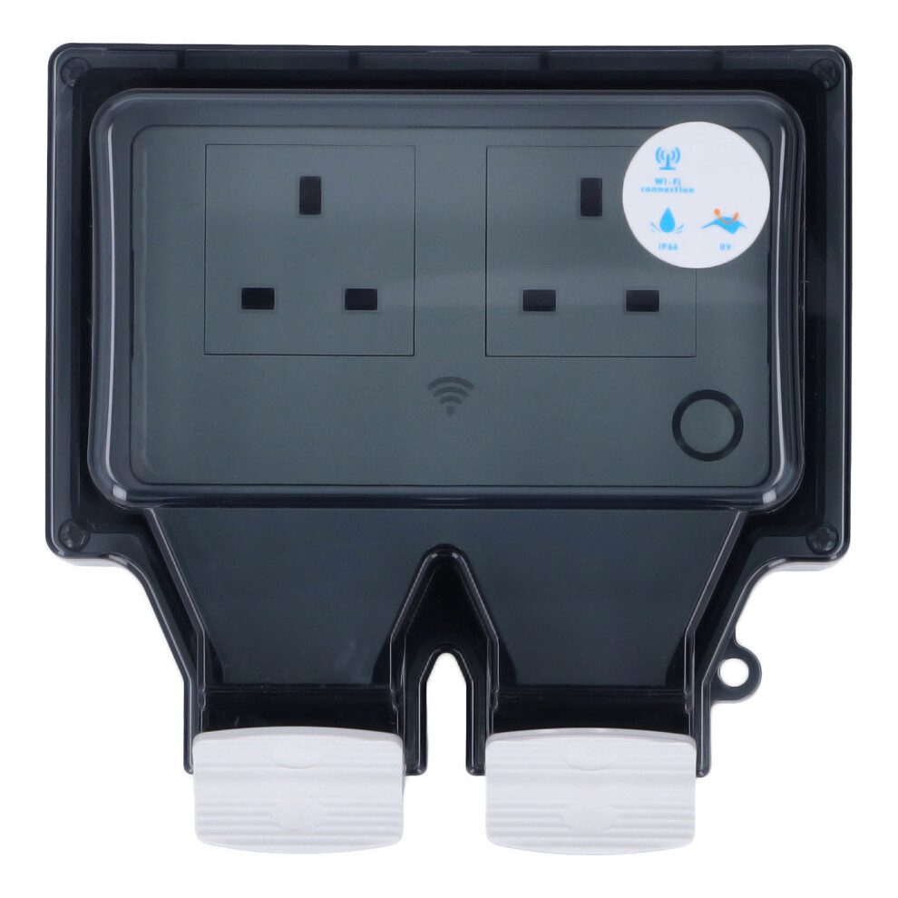 Ip66 Waterproof Wifi Smart Socket 86 Type Outdoor 3250W Uk 8181379112340