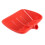 Schneeschaufel, rot, verdickter PP-Kunststoff, 7
