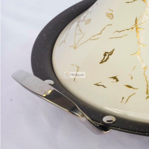 Tajine - ROYAL SWISS - Royal Swiss - 38 cm - Tous feux (induction) - Couvercle céramique conique 2