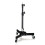 Heavy Duty Adjustable Tripod Light Stand with Lockable Wheels 78.5cm 50kg Load Capacity 1