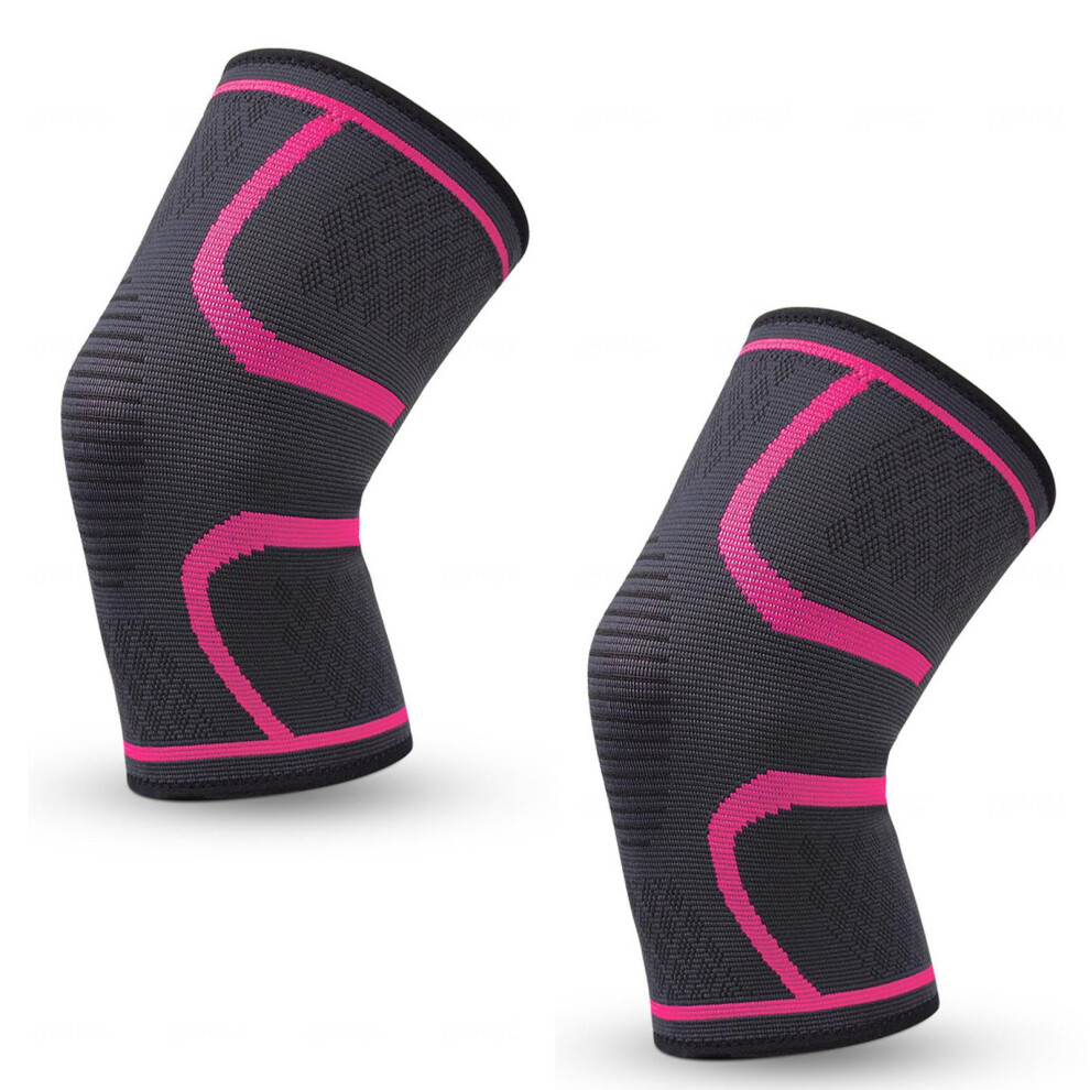 Knee Brace 2 Pack, Knee Compression Sleeve For Pain Relief, ACL/PCL/Meniscus, Arthritis, Injury Recovery, Running