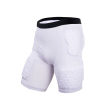 Men's Padded Sports Protective Gear Shirt for Football Soccer Basketball with MultiArea Impact Protection