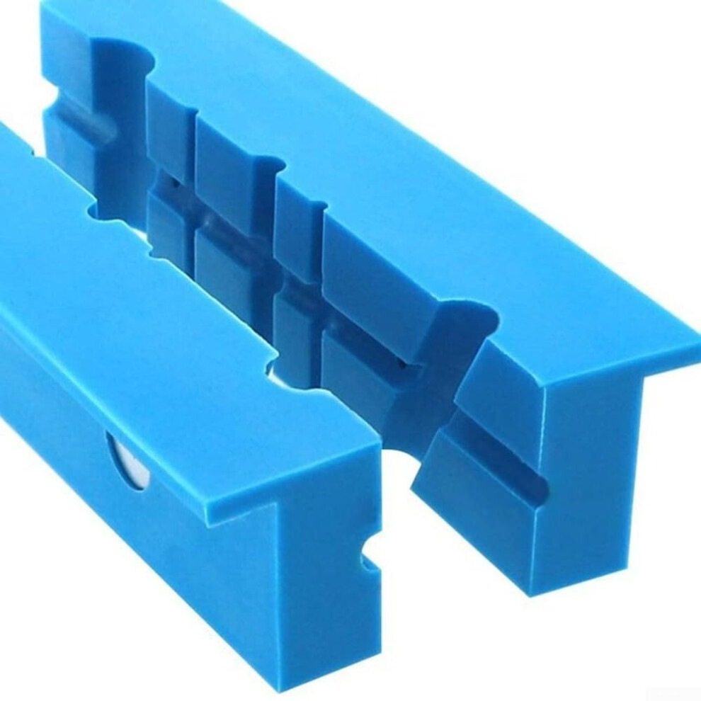 Magnetic Vise Jaw Pads 4In Rubber Covers With Strong Hold And Soft Protection For Woodworking 9199774040617