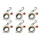 12pcs Fluorescent Cable Tie Organizer Storage Cable Tie Holder Portable Cable Tie Storage Tool 5