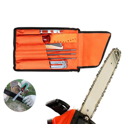 Chainsaw Sharpening Kit 10 Pieces Saw Chains Files Set Universal Chainsaw File Set File Kit for Sharpening Saw Chains 1